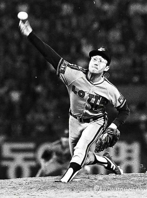 고 최동원 선수. 최동원기념사업회 제공